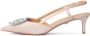 Kazar Dames luxueuze trouwdag pumps met lage hak Beige Dames - Thumbnail 2