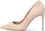 Kazar Beige pumps op een slanke hak Beige Dames - Thumbnail 2