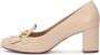 Kazar Beige stiletto pumps met kwastjes en een ketting Beige Dames - Thumbnail 2