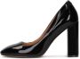 Kazar Dames gelakte zwarte pumps met vierkante neus Black Dames - Thumbnail 2