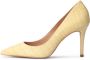 Kazar Klassieke stiletto pumps gemaakt van reliëfleer Yellow Dames - Thumbnail 2