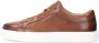 Kazar Baskets pour hommes de couleur marron sur une semelle beige - Thumbnail 2