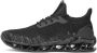 Kazar Comfortabele stoffen sportschoenen Black Heren - Thumbnail 2