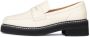 Kazar Studio Leren loafers in off-witte kleur White Dames - Thumbnail 2