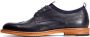 Kazar Heren marineblauwe Derby schoenen Blue Heren - Thumbnail 2