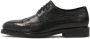 Kazar Elegante zwarte heren derby schoenen met rozet decoratie Black Heren - Thumbnail 2