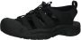 Keen Newport H2 Heren Wandelsandalen Triple Black Zwart Polyester K1022258 - Thumbnail 2