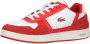 Lacoste herensneaker tclip rood - Thumbnail 4