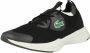 Lacoste Run Spin Knit Black Off White Sneakers Heren - Thumbnail 3