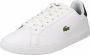 Lacoste Graduate Pro 222 Heren Sneakers Schoenen Leer Wit 744SMA0014042 - Thumbnail 3