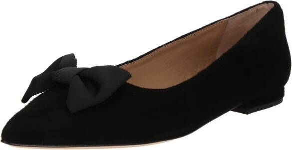 Lauren Ralph Lauren Ballerinas Londyn Bow Flats Ballet in zwart