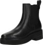 Lauren Ralph Lauren Chelsea boots van leer met treklus model 'ADRIANNA' - Thumbnail 4