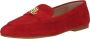 LAUREN RALPH LAUREN Pumps Dames Averi Iii Flats Loafer Maat: 41 Materiaal: Suède Kleur: Rood - Thumbnail 6