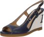 Lauren Ralph Lauren Sandalen Roni Sandals Wedge in blauw - Thumbnail 2