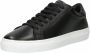 Les Deux Theodor Leren Sneakers Black Heren - Thumbnail 2