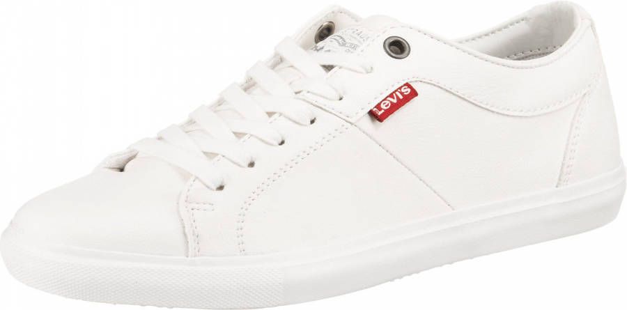 white levi sneakers