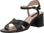 Liu Jo Zwarte Leren Sandalen Black Dames - Thumbnail 2