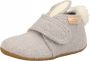 Living Kitzbühel Baby's Klettschuh Hase mit Ohren Pantoffels grijs - Thumbnail 1