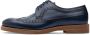 Lottusse Full Brogue Derby Niza Blue Heren - Thumbnail 1