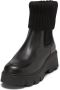 Marc O'Polo Chelsea boot met gebreide boord Black Dames - Thumbnail 3