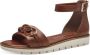 Marco Tozzi MT Vegan Soft Lining + Feel Me insole Dames Sandalen COGNAC - Thumbnail 2