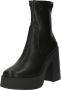 Mexx High Heel Laarzen Kirez Zwart Dames Boots Elastiek Laarzen dames - Thumbnail 2