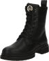 Mexx Zwarte Veterschoenen Holea Glad Black Dames - Thumbnail 4