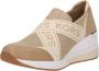 Michael Kors Dames Instappers & Ballerina's Geena Slip On Trainer Camel Beige - Thumbnail 1