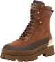 Michael Kors Rowan veter boots bruin combi - Thumbnail 1