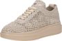 Mustang Beige Bloemen Sneakers voor Dames Beige Dames - Thumbnail 4