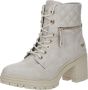 Mustang Dames Bottine Beige - Thumbnail 2