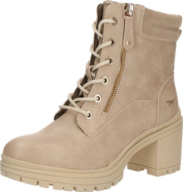 Mustang Dames Bottine Beige