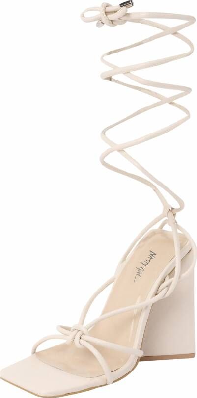 Nasty Gal Sandalen met riem