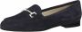 Nerogiardini Leren Dames Loafers Slip-On Stijl Blue Dames - Thumbnail 3