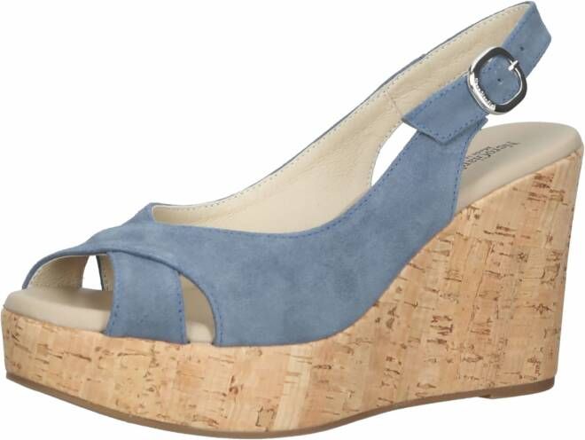 Nerogiardini Wedges Blue Dames