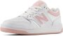 New Balance 480 sneakers wit roze Jongens Meisjes Leer Meerkleurig 36 - Thumbnail 3