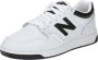 New Balance 480 sneakers wit zwart Leer Meerkleurig 36 - Thumbnail 5