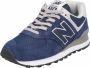 New Balance 574 V3 sneakers donkerblauw grijs - Thumbnail 3