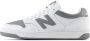 New Balance 480 Basketball Schoenen white grey maat: 46.5 beschikbare maaten:42 44.5 45 46.5 - Thumbnail 3