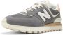 New Balance U574LGDB Sneakers Beige Creme Grijs Casual Unisex - Thumbnail 3