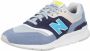 New Balance 997 sneakers blauw donkerblauw grijs - Thumbnail 4