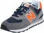 New Balance Classic 574 Heren Sneakers Sport Casual schoenen Grijs ML574EAF - Thumbnail 2