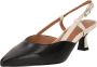 Tamaris Zwarte Elegante Open Platte Sandalen Black Dames - Thumbnail 21