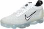 Nike Air Vapormax 2021 Fk Running Schoenen white white black metallic silver maat: 44.5 beschikbare maaten:44.5 - Thumbnail 3