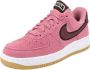 Nike Air Force 1 Low '07 Special Edition Desert Berry Suede Sneakers Dames Doos Zonder Deksel - Thumbnail 2