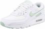 Nike Air Max 90(W) Dames Sneakers Sport Casual Schoenen Wit DH5720 - Thumbnail 4