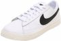 Nike Blazer Low (GS) leren sneakers wit zwart - Thumbnail 3