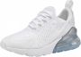 Nike Air Max 270 Older Kids' Shoe White Metallic Silver White Metallic Silver White - Thumbnail 2