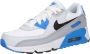 Nike Kleuterschoenen Air Max 90 LTR White Photo Blue Pure Platinum Black Kind White Photo Blue Pure Platinum Black - Thumbnail 2