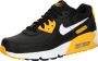 Nike Air Max 90 Leather Junior Black University Gold White Kind Black University Gold White - Thumbnail 3